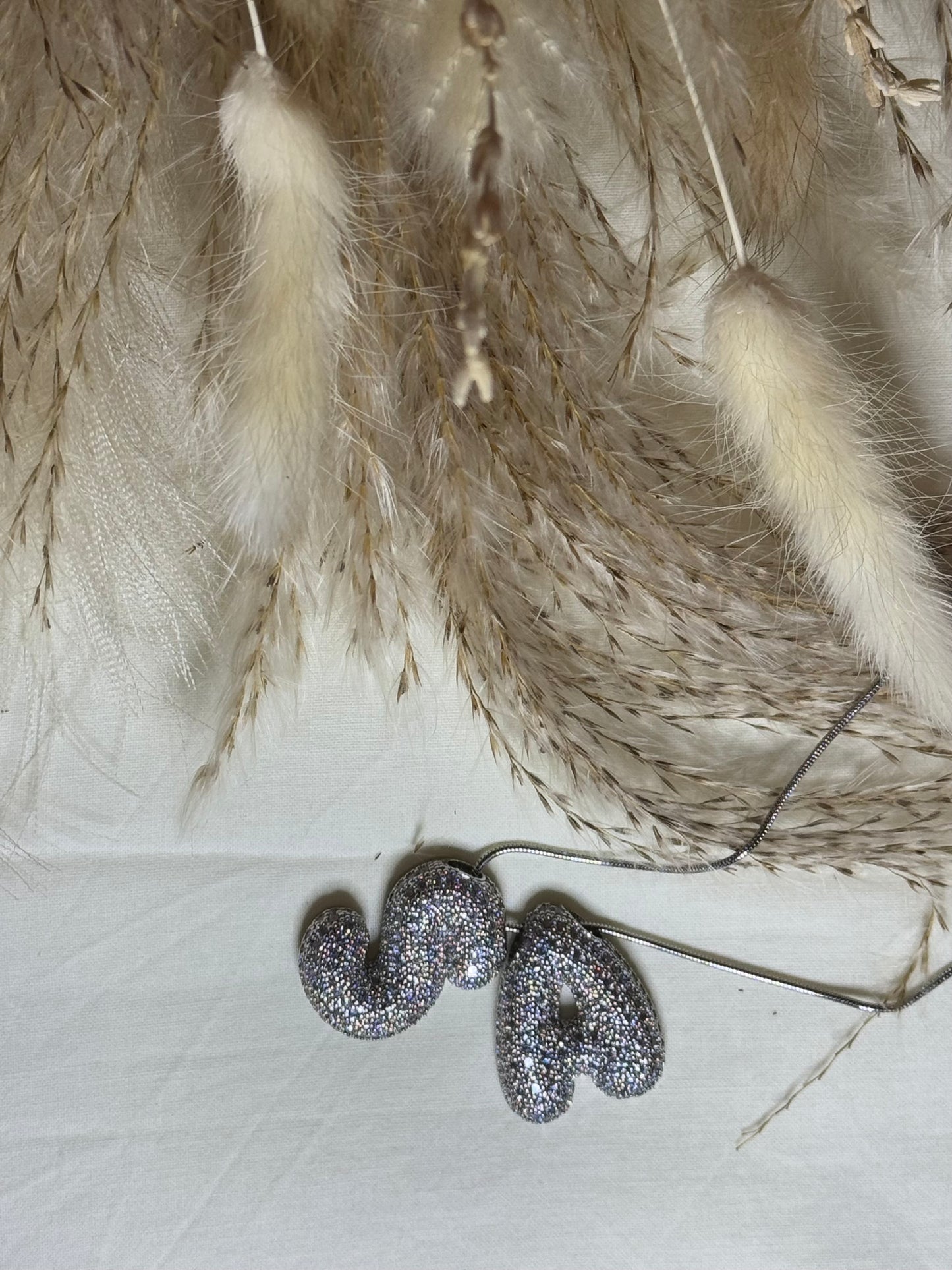 COLLANA SOTTILE CON LETTERA BIG