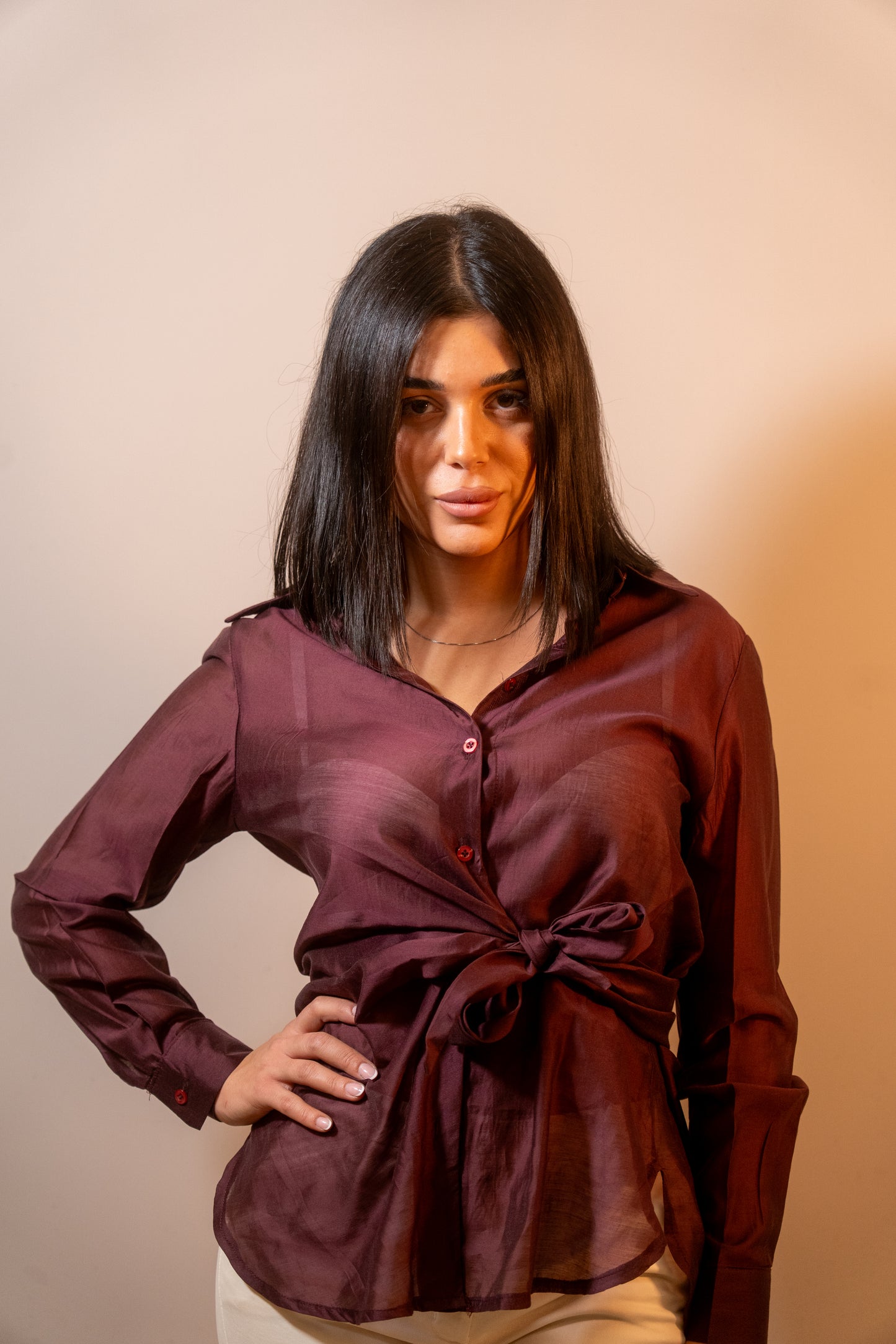 CAMICIA BOW